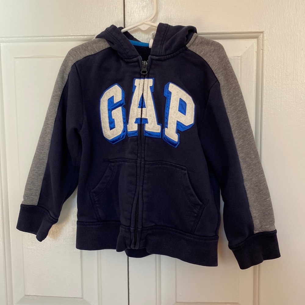 Baby Gap toddler hooded zip up sweater